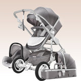 High Luxury Landscape Baby stroller 3 in 1 With Car Seat