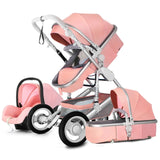 High Luxury Landscape Baby stroller 3 in 1 With Car Seat