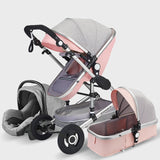 High Luxury Landscape Baby stroller 3 in 1 With Car Seat