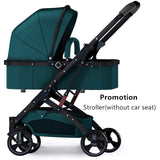 High Luxury Landscape Baby stroller 3 in 1 With Car Seat